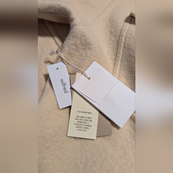 [XL] NWT Wilfred Free Ganna Shirt Jacket in Yellow - Picture 4 of 12